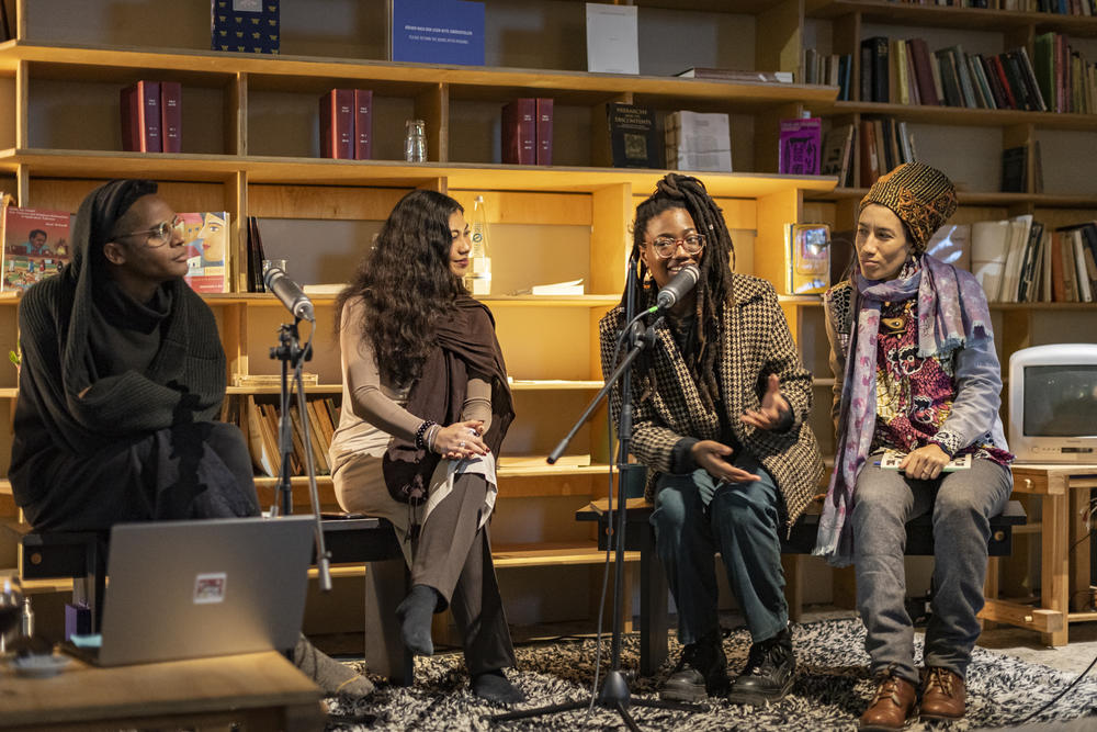 Romi Morrison, Kelly Krugman, Jumoke Adeyanju, and Layla Zami