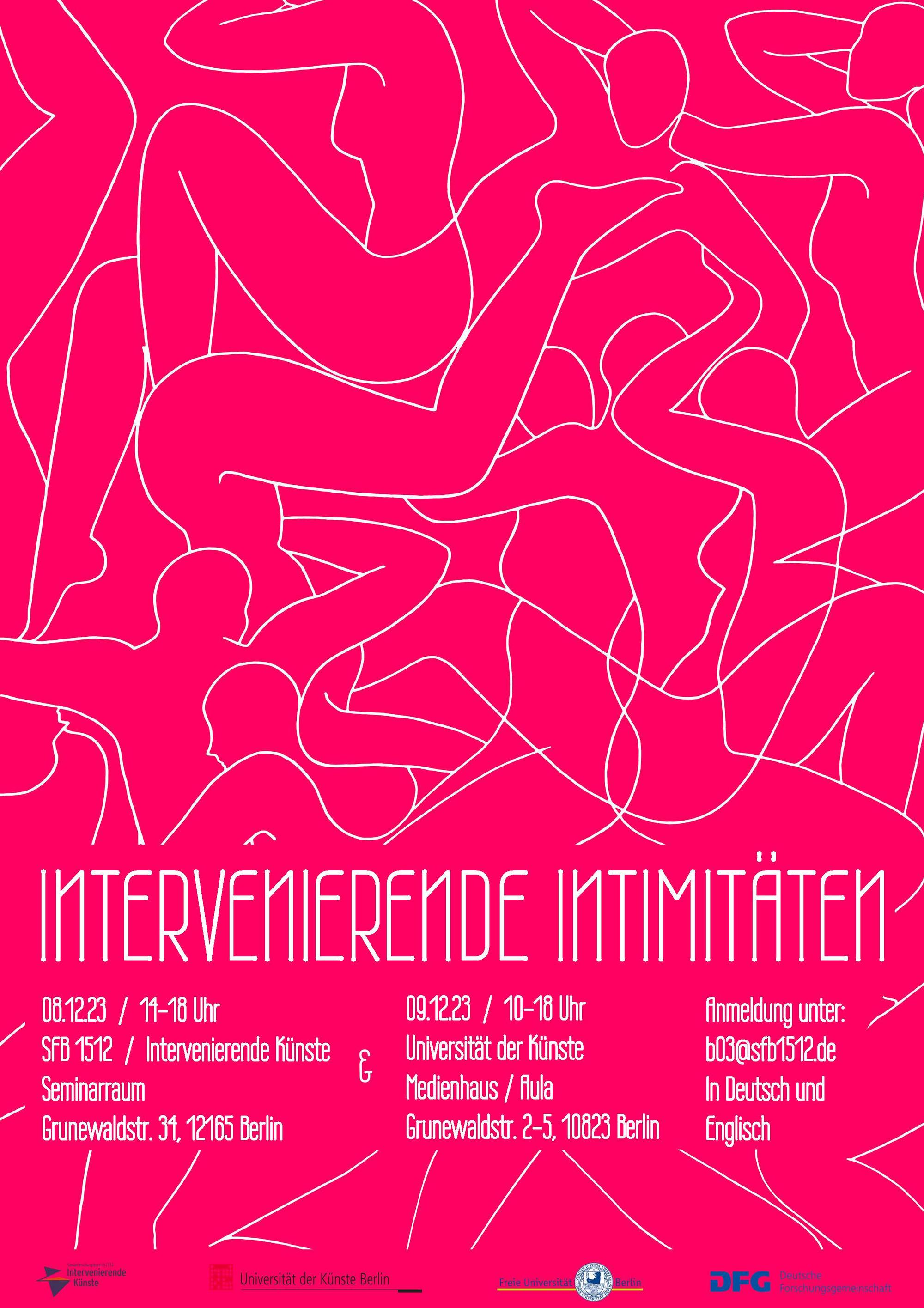 Poster: Intervenierende Intimitäten