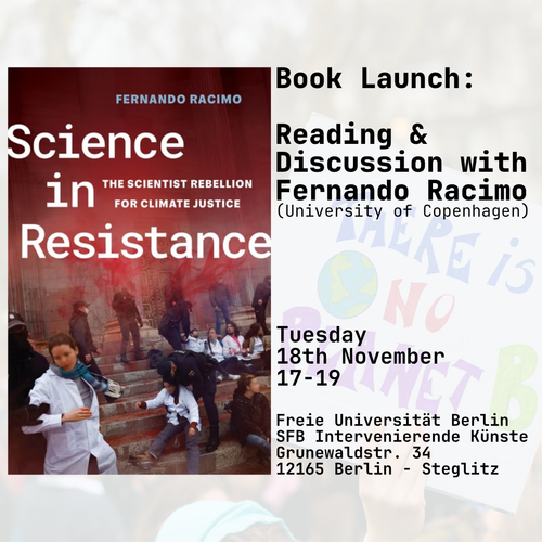 event announcement: responsibility and resistance